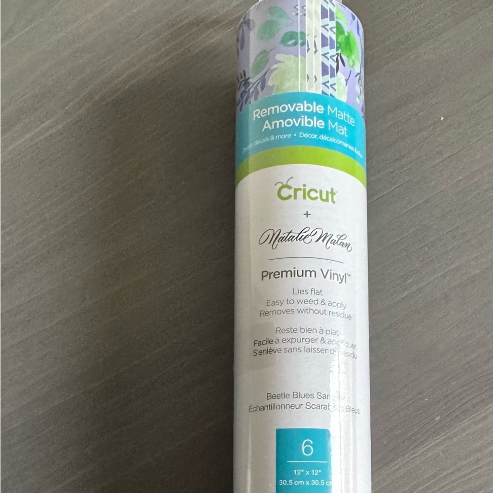 Cricut + Natalie Malan Premium Vinyl‎ Beetle Blues Sampler